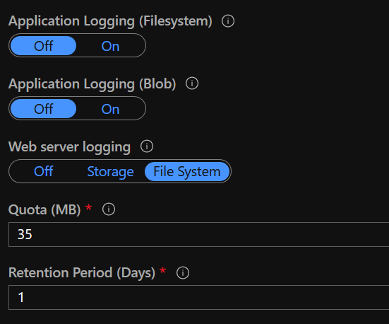 Web Server Logging